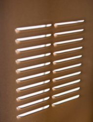 Grille de ventilation emboutie pour bâtiments