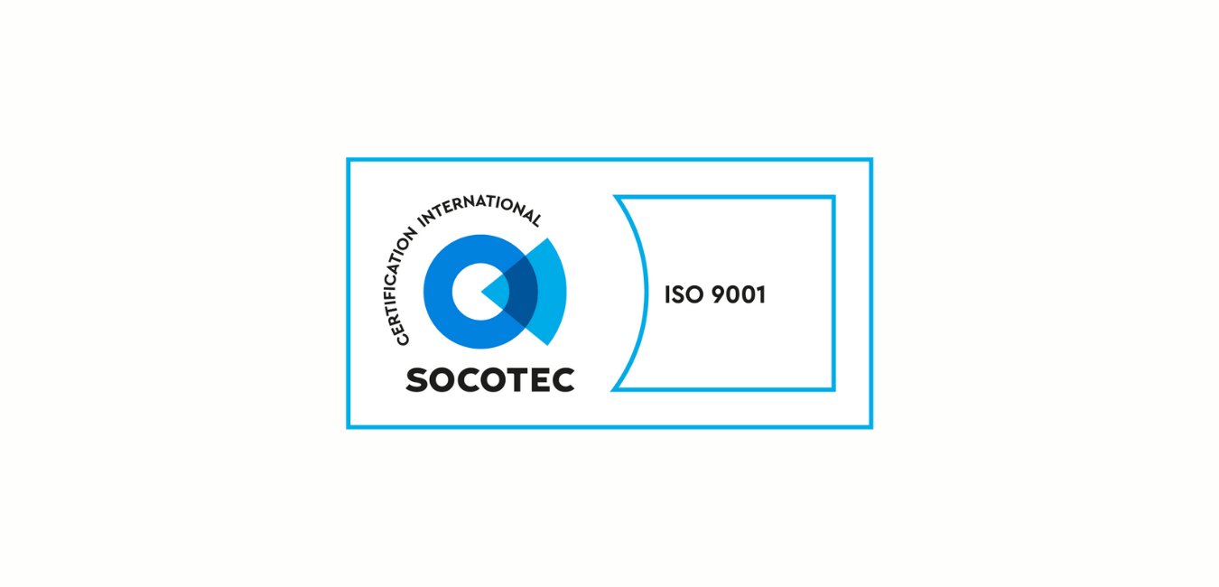 ADEOS certifié ISO 9001-2015 par la SOCOTEC